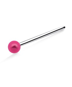 1.8mm Enamel Ball Straight Nose Stud NSKA-845E 